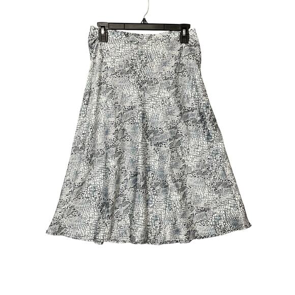Gianni Bini Snakeskin Skirt Size 6 Flowy Summer Y2K - Picture 1 of 7